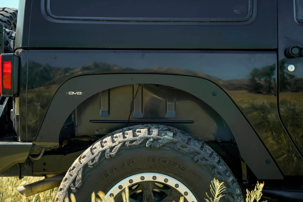 Jeep Wrangler JK Fender Flare Deletes - DV8 Offroad - `07-`18