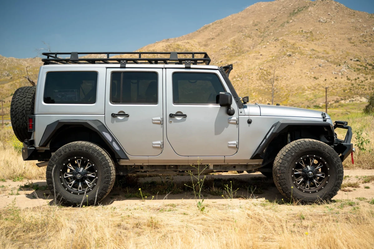 Jeep Wrangler JK Fender Flares - DV8 Offroad - Armor - `07-`18