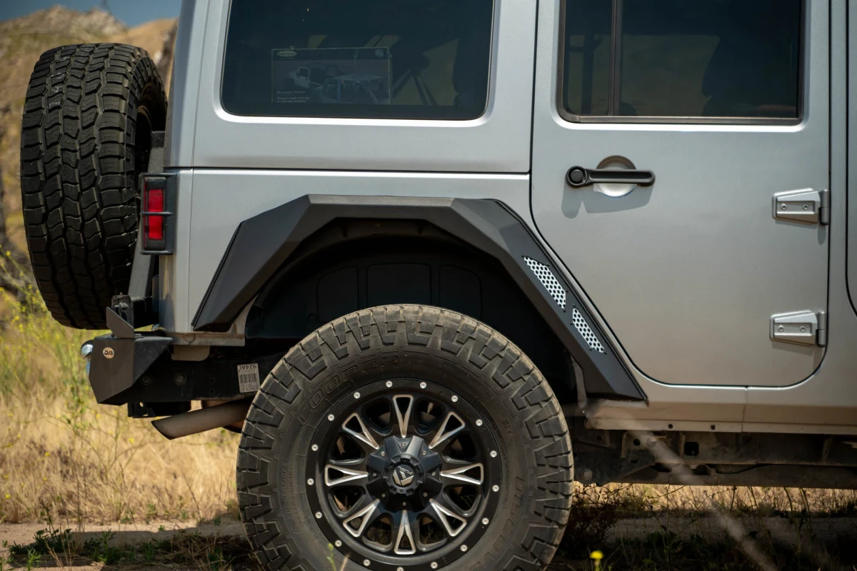 Jeep Wrangler JK Fender Flares - DV8 Offroad - Armor - `07-`18