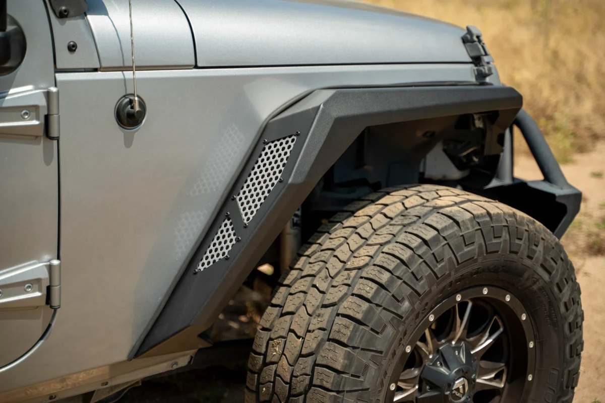 Jeep Wrangler JK Fender Flares - DV8 Offroad - Armor - `07-`18