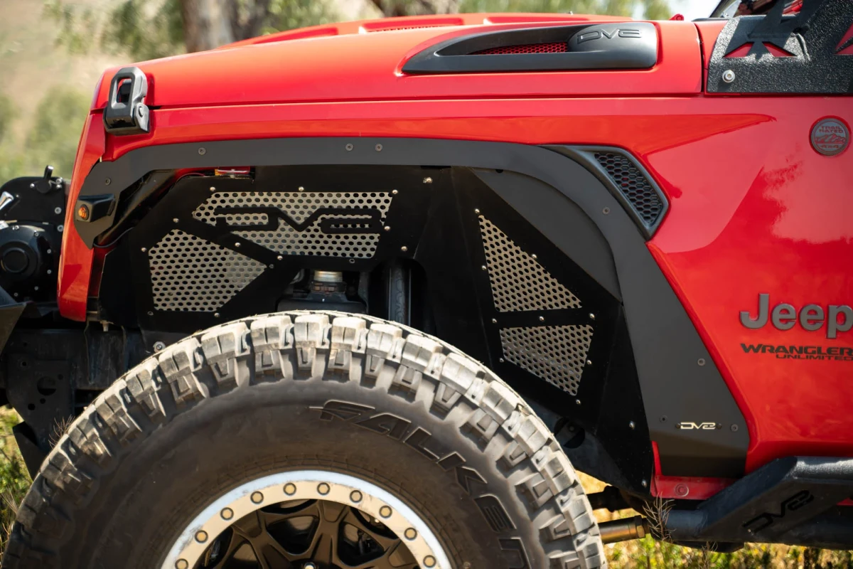 Jeep Wrangler JL Fender Flare Deletes - DV8 Offroad - `18-`24
