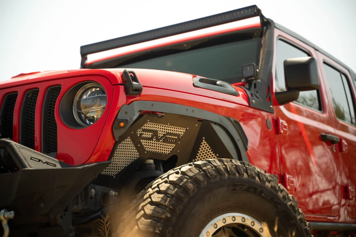 Jeep Wrangler JL Fender Flare Deletes - DV8 Offroad - `18-`24