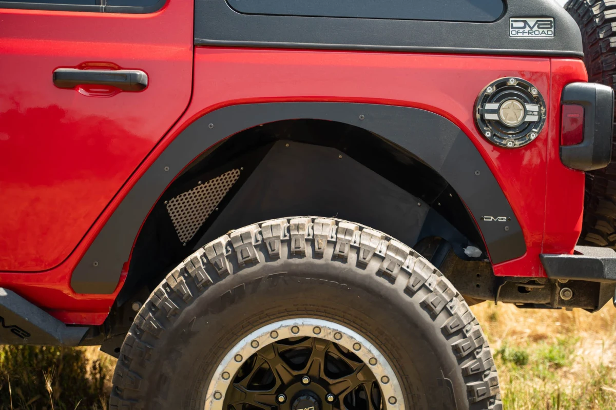 Jeep Wrangler JL Fender Flare Deletes - DV8 Offroad - `18-`24