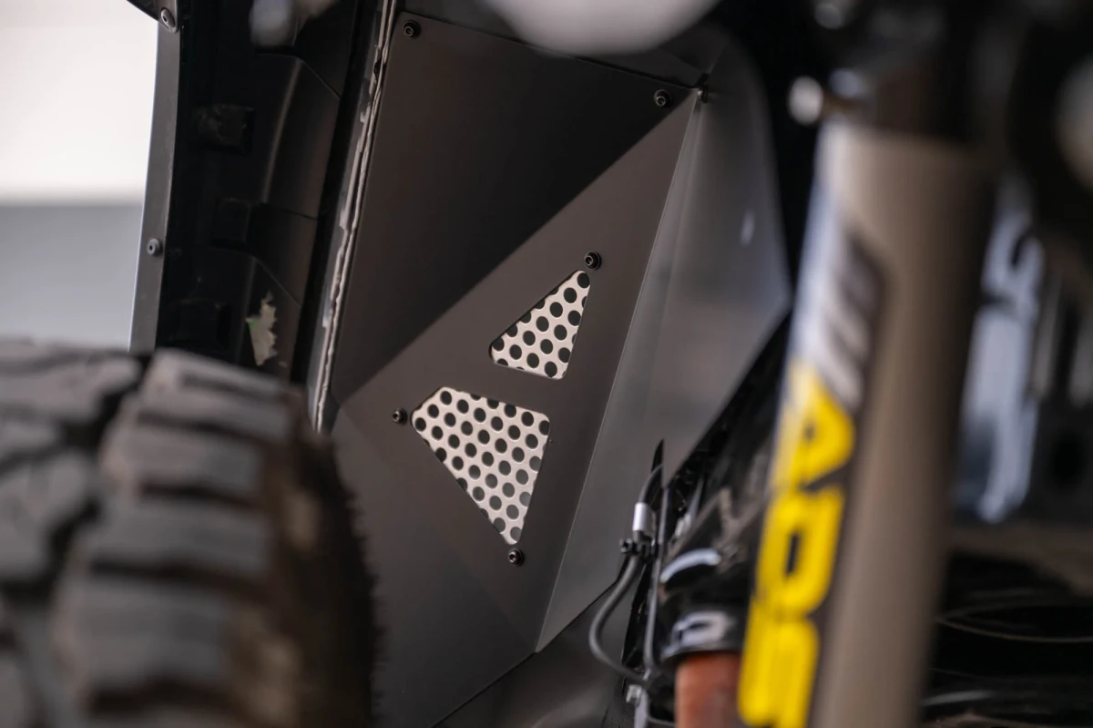 Jeep Wrangler JL Inner Fender Liners - Rear - DV8 Offroad - `18-`24