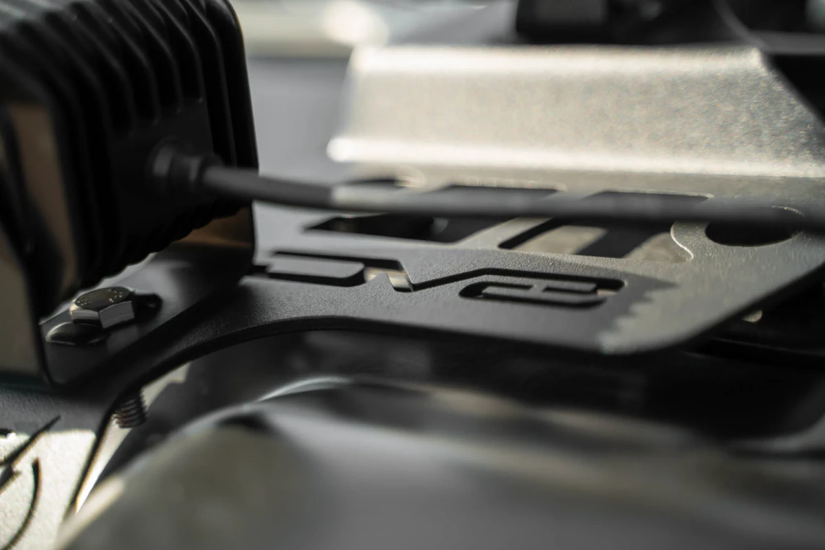 Jeep Wrangler JL 4XE Ditch Light Mounts - DV8 Offroad - Dual Light Pod - `21-`25