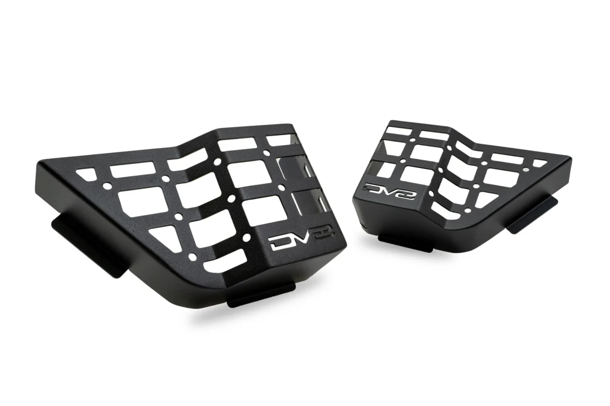 Jeep Wrangler JK Molle Panels - Rear Door - DV8 Offroad - Black - `11-`18