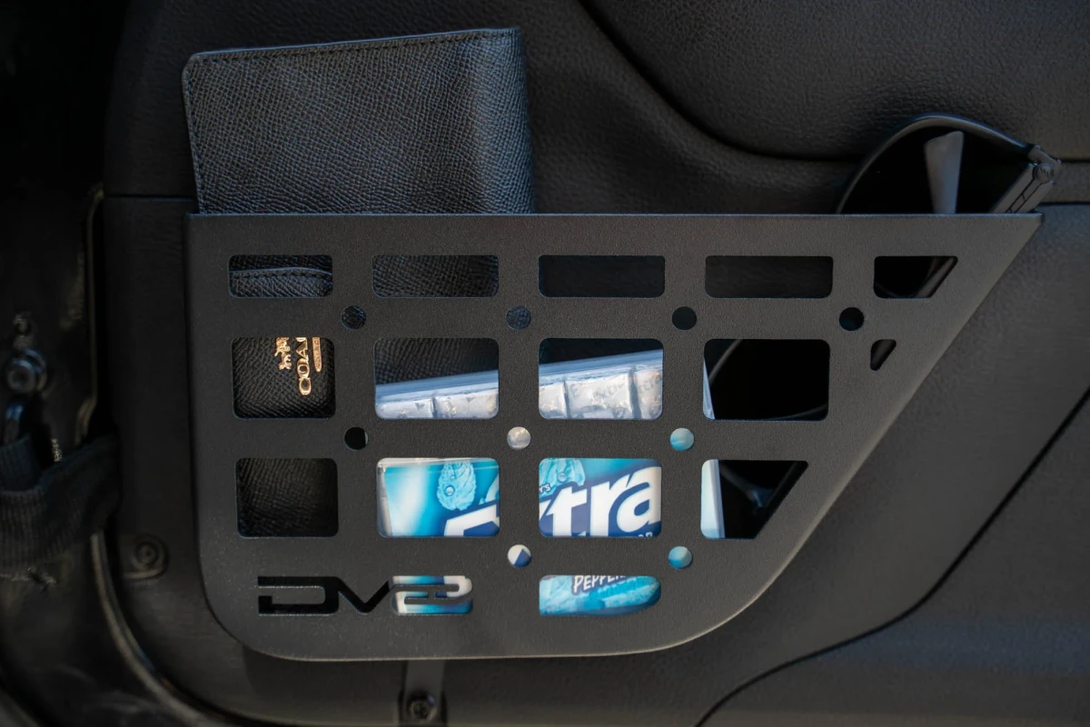 Jeep Wrangler JK Molle Panels - Front - DV8 Offroad - Slim - `11-`18