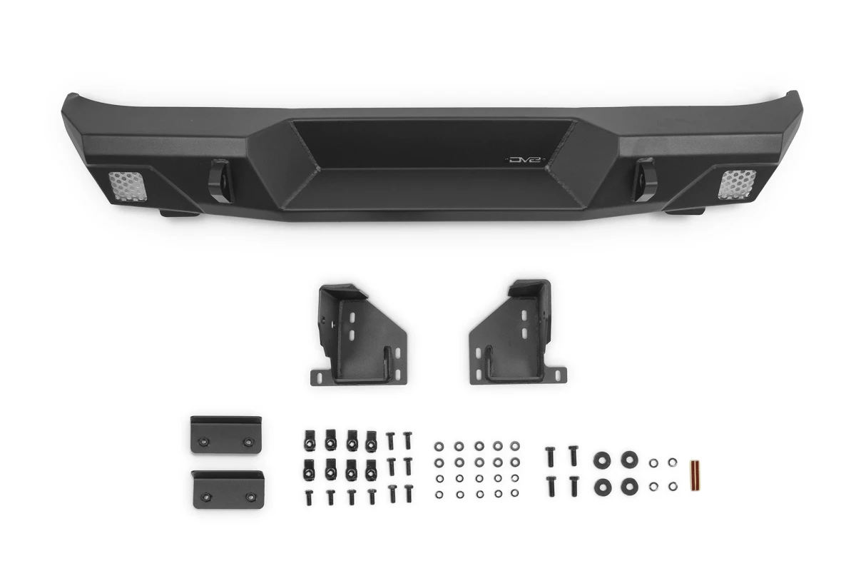 Jeep Wrangler JK Bumper - Rear - DV8 Offroad - FS-7 Seroes Mid-Width - `07-`18