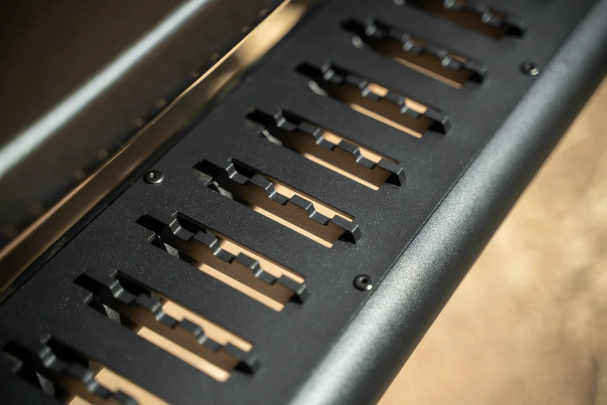 Jeep Wrangler JL Rock Slider Steps - DV8 Offroad - OE Plus - 2-Door - 2018+ 