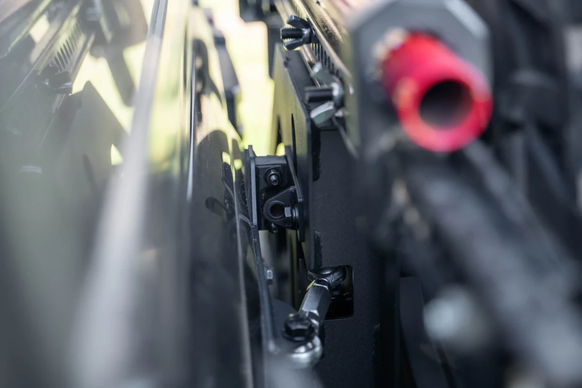 Jeep Wrangler JK Tire Carrier - DV8 Offroad - MTO Bumper - `07-`18