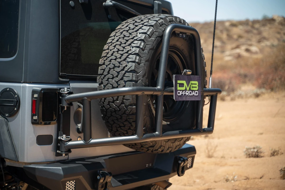Jeep Wrangler JK Tire Carrier - DV8 Offroad - `07-`18