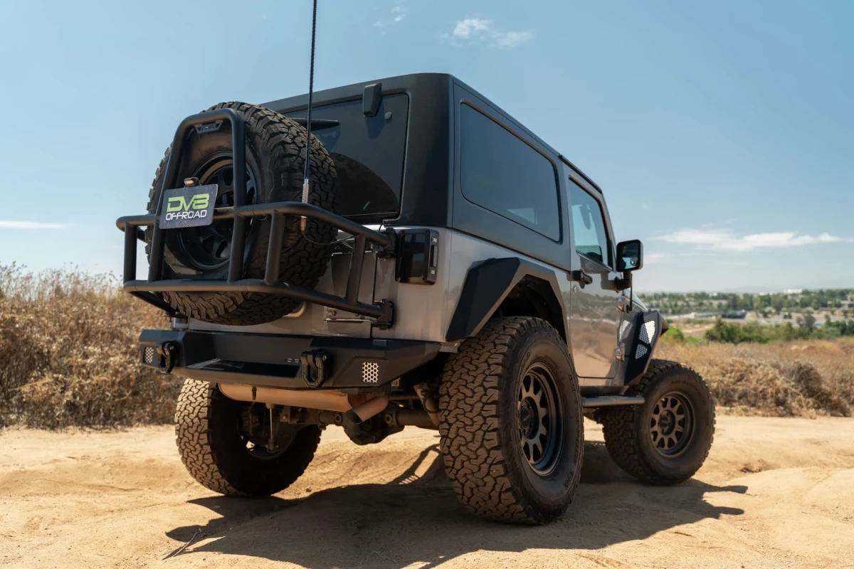 Jeep Wrangler JK Tire Carrier - DV8 Offroad - `07-`18