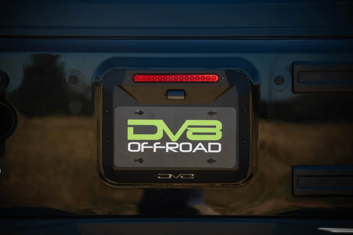 Jeep Wrangler JK Spare Tire Delete Kit - DV8 Offroad - `07-`18
