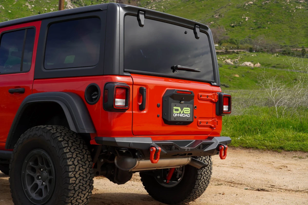 Jeep Wrangler JL Spare Tire Delete Kit - DV8 Offroad
