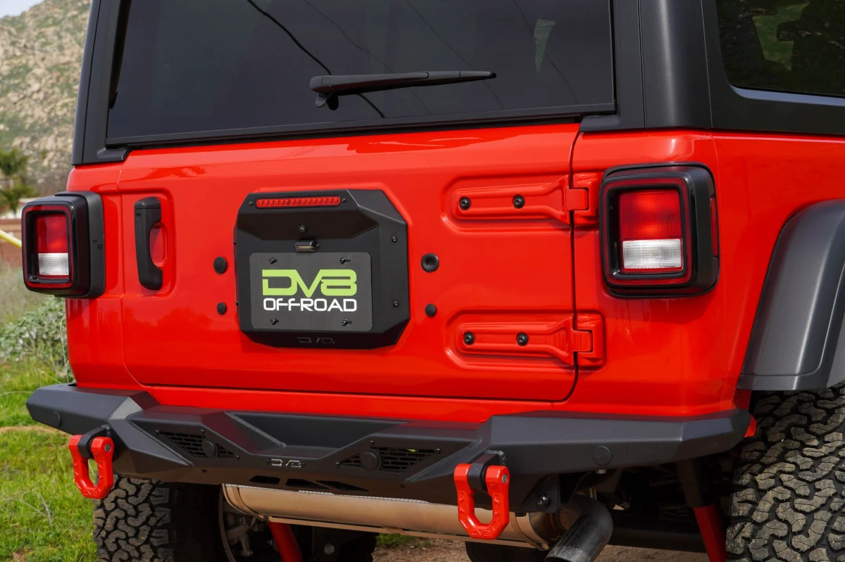 Jeep Wrangler JL Spare Tire Delete Kit - DV8 Offroad