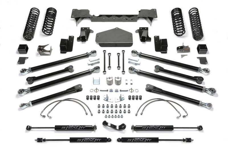 Jeep JK Suspension Lift Kit - Fabtech - 5in Crawler LT w/Stealth - `07-`18