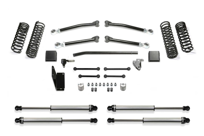 Jeep Gladiator JT Suspension Lift Kit - Fabtech - 3in Trail w/DLSS Shocks - `20-`21