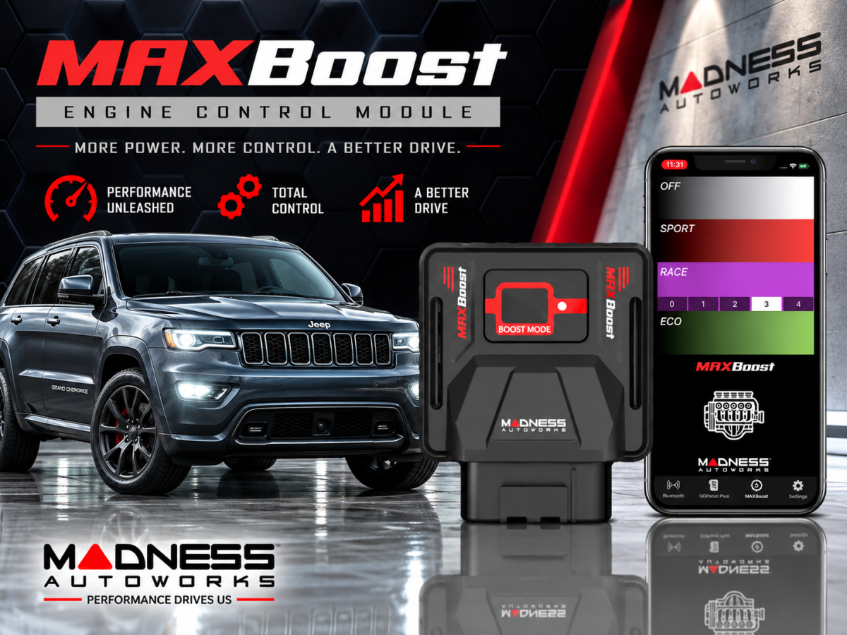 Jeep Compass Engine Control Module - MAXBoost by MADNESS Autoworks - 2.0L Turbo