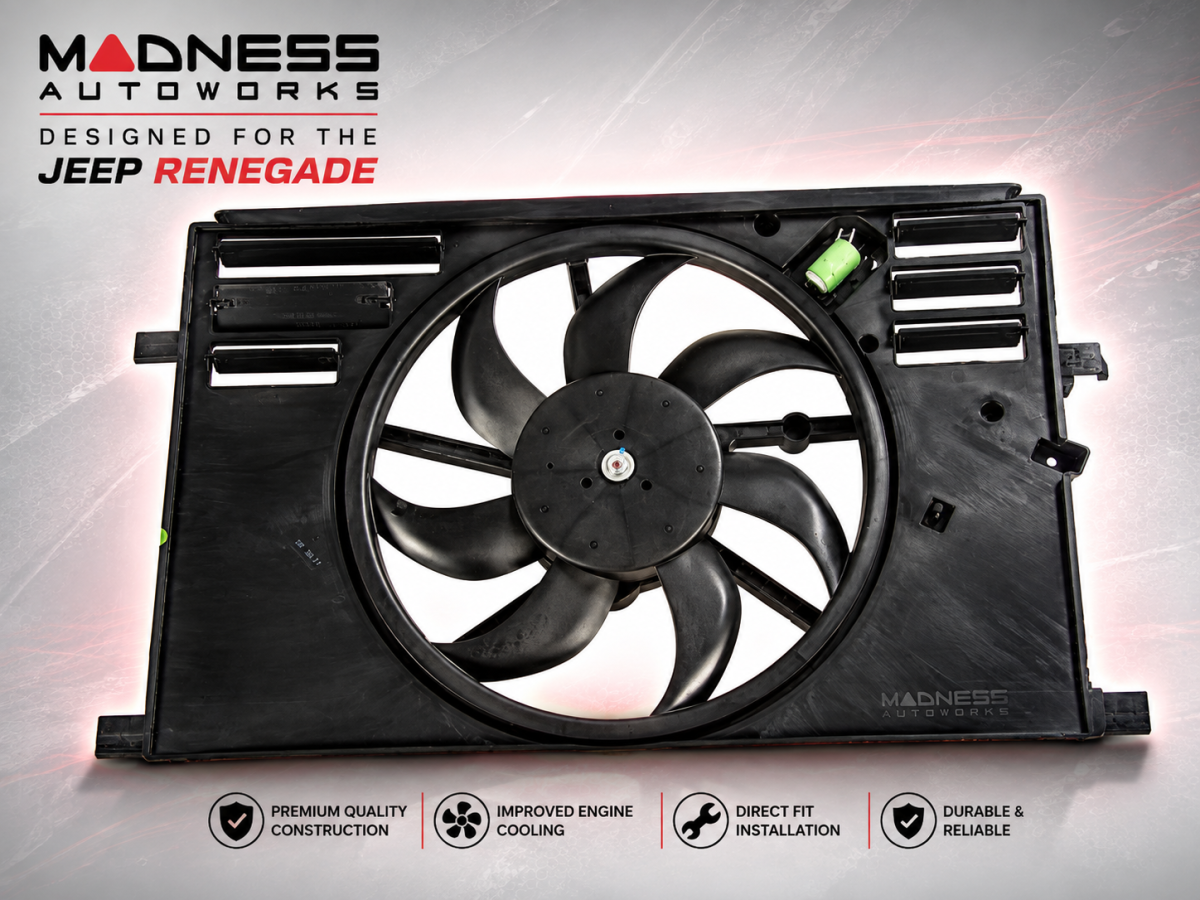 Jeep Renegade 2.4L Replacement Radiator Fan Assembly - MOPAR