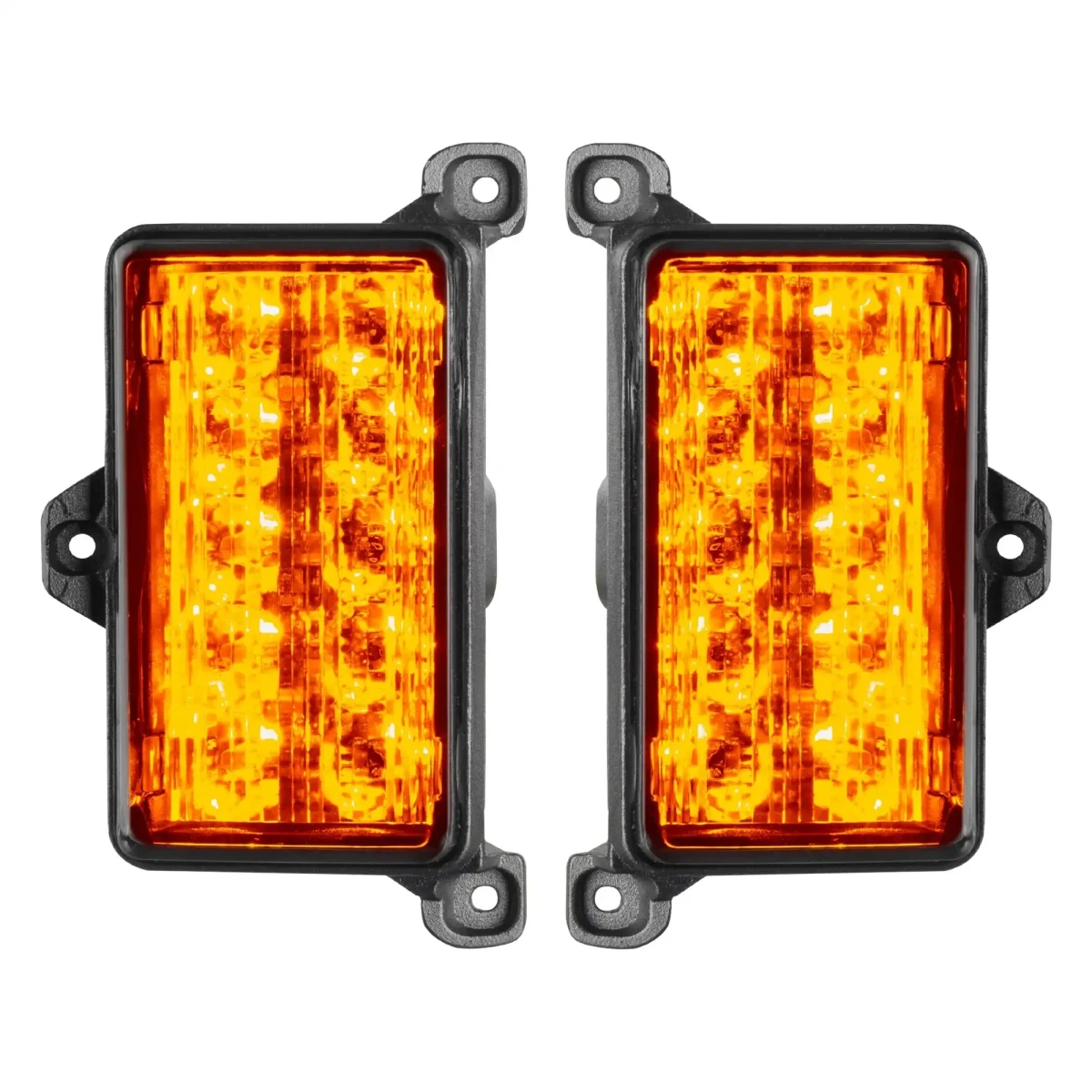Jeep Wrangler JK Reverse Lights - Rear - ORACLE Lighting - Dual Function Reverse LED Modules Flush - Amber/White