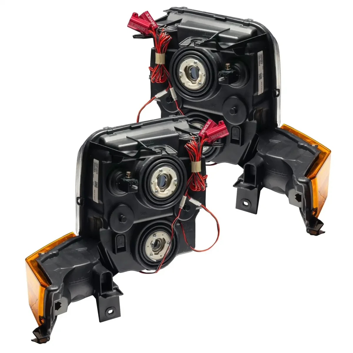 Jeep Commander Headlight Assemblies - ORACLE Lighting - SMD HL - ColorSHIFT w/ BC2 Controller - `06-`10