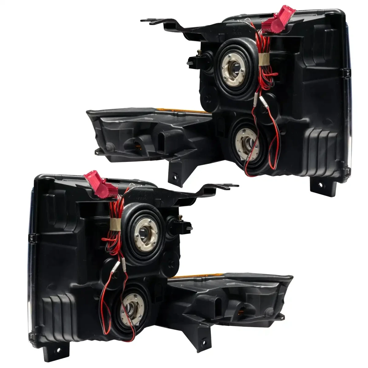 Jeep Commander Headlight Assemblies - ORACLE Lighting - SMD HL - ColorSHIFT w/ BC2 Controller - `06-`10