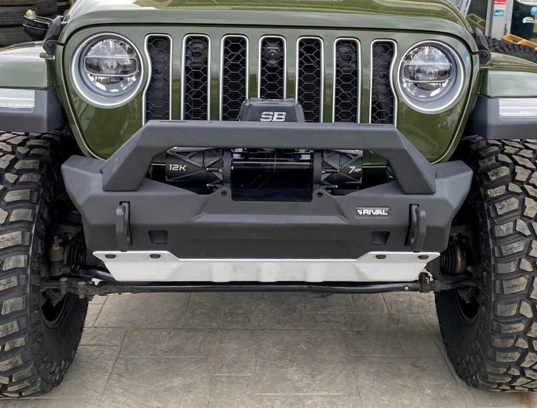 Jeep Wrangler Bumper - Front - Rival 4x4 - Aluminum - `18-`25