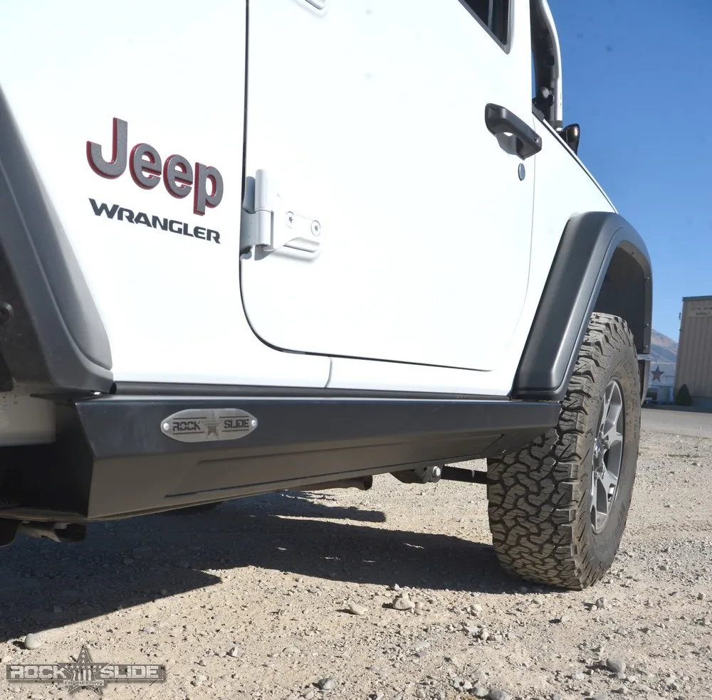 Jeep JL Step Sliders - Rock Slide Engineering - 3rd Gen - 2026+