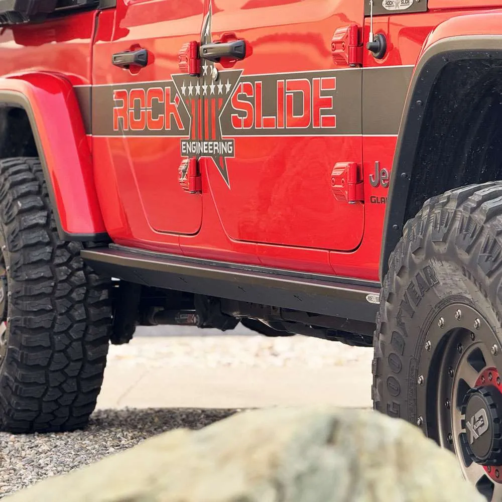 Jeep Gladiator Rock Sliders - Rock Slide Engineering - Deluxe Rock Rail - `20-`25