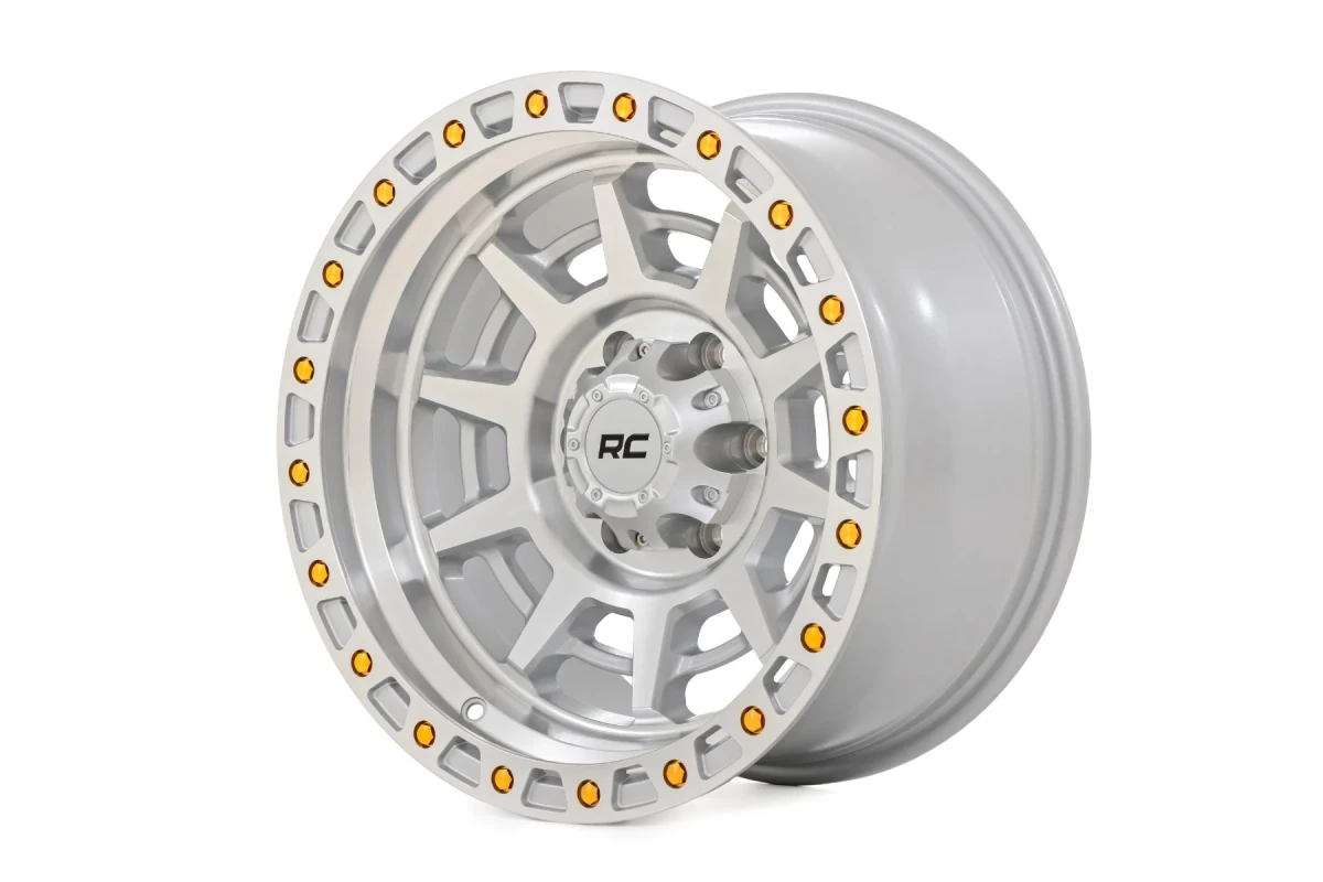 Custom Wheel 85 Series - Simulated Beadlock - Full Machined | 17x9 | 5x5.0 | -12mm - Rough Country