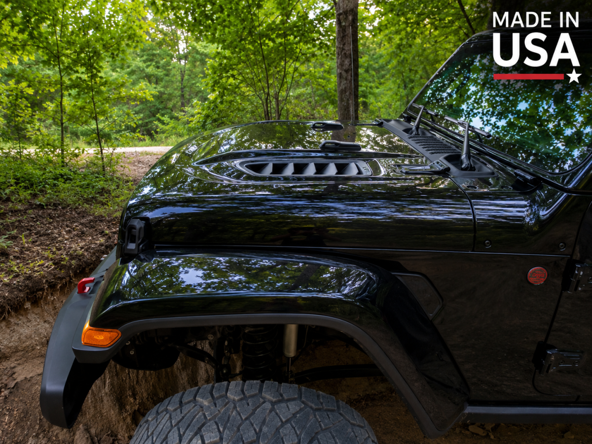 Jeep Gladiator Hood Vent Kit - Valkyrie Off Road Gear