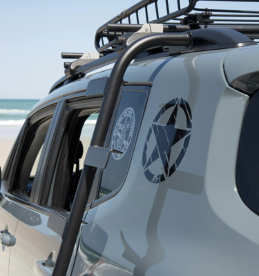 Jeep Cherokee Roof Rack Ladder - Valkyrie 