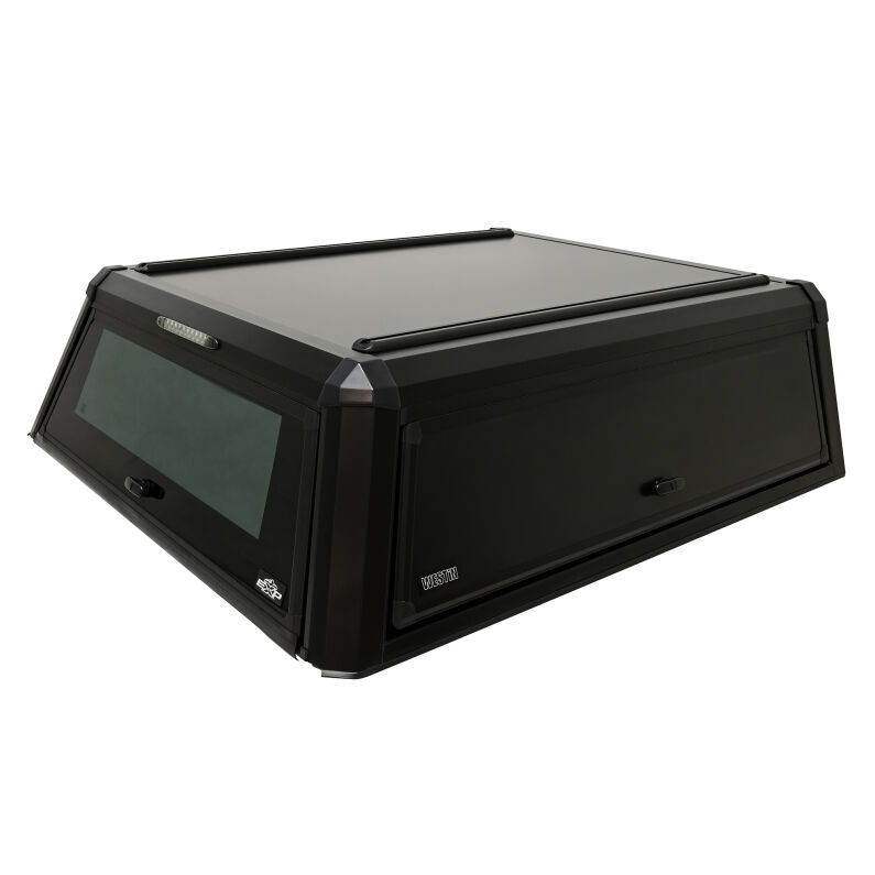 Chevrolet Colorado Truck Cap - Westin - EXP - Textured Black - Sliding Front Glass