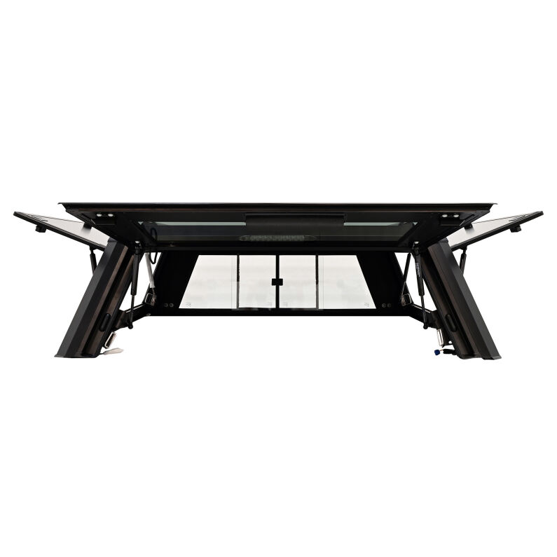 Chevrolet Colorado Truck Cap - Westin - EXP - Textured Black - Sliding Front Glass