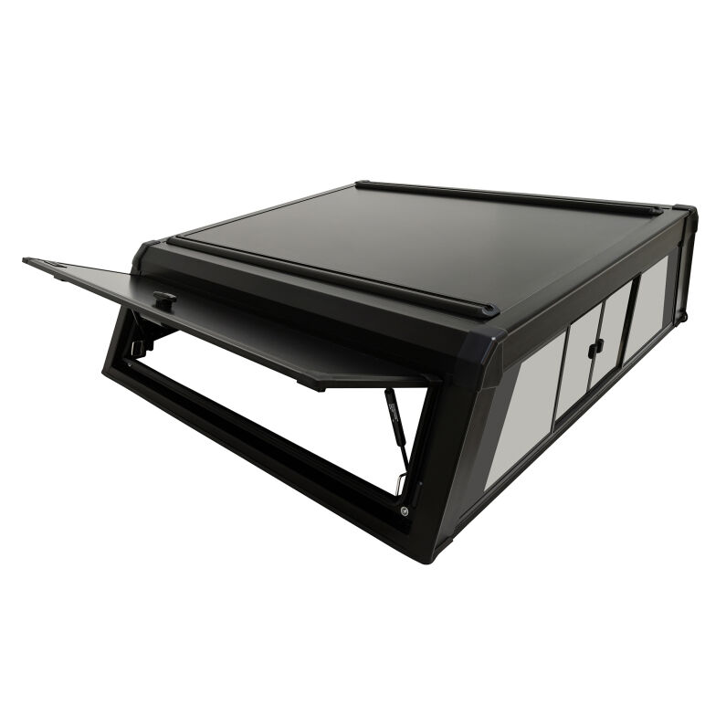 Chevrolet Colorado Truck Cap - Westin - EXP - Textured Black - Sliding Front Glass