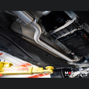 Alfa Romeo Giulia Performance Exhaust - 2.0L - MADNESS - Lusso - Carbon Fiber Tips