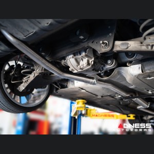 Alfa Romeo Giulia Performance Exhaust - 2.0L - MADNESS - Lusso - Carbon Fiber Tips