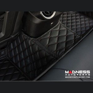 Jeep Renegade Floor Liner Set - Black w/ Black Stitching