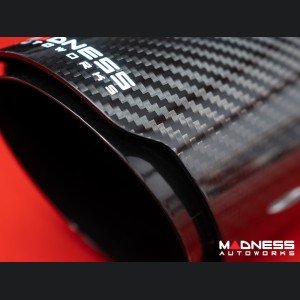 Alfa Romeo Giulia Performance Exhaust - 2.0L - MADNESS - Lusso - Carbon Fiber Tips