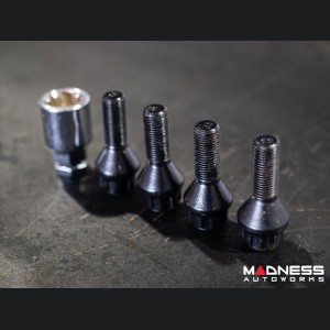 Jeep Renegade Wheel Locks - Black