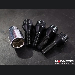 Jeep Renegade Wheel Locks - Black