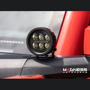 3.5-Inch Round LED Lights - Black Series - Rough Country