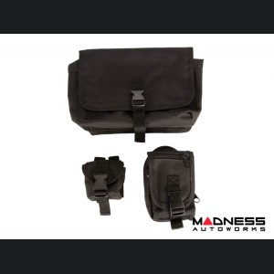 Jeep Wrangler JL Molle Storage Bag System - Rugged Ridge