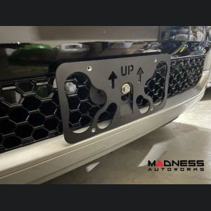 Jeep Wrangler JK License Plate Mount - Platypus - Grille Mount