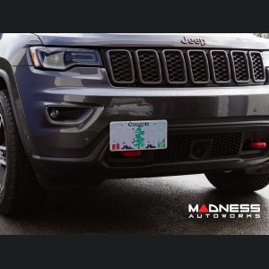 Jeep Cherokee KL License Plate Mount - Platypus - Trailhawk