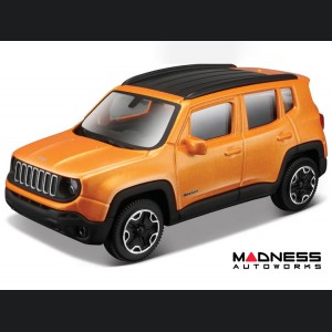 Jeep Renegade Die Cast Model - 1:43 Scale - Orange