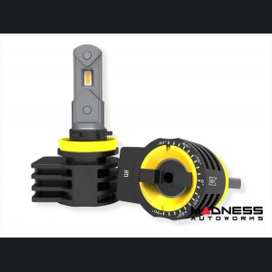 Headlight Bulbs (2) - H11 - Arc Lighting Tiny Monster - Concept Series LED w/ Adapter Harness