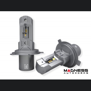 Headlight Bulbs (2) - H4 - Arc Lighting Tiny Monster - Concept Series LED w/ Adapter Harness