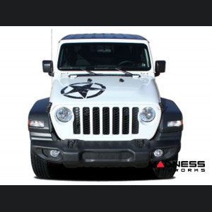 Jeep Wrangler JL Hood Graphic Kit - Legend Star