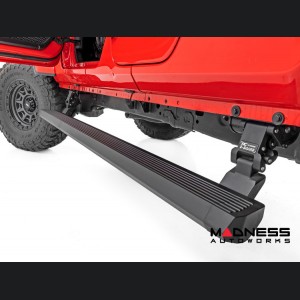 Jeep Gladiator JT Side Steps - Power Running Boards - Rough Country - E-Boards